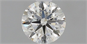 Diamante Natural 0.57 quilates, Redondo , Color H, claridad IF y certificado IGI