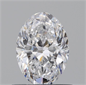 Diamante Natural 0.70 quilates, Ovalado , Color D, claridad VS1 y certificado GIA