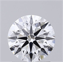 Lab Grown Diamond 1.33 Carats, Round with Ideal Cut, E Color, VVS2 Clarity and Certified by IGI
