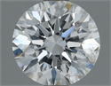 Natural Diamond 1.03 Carats, Round with Excellent Cut, G Color, SI2 Clarity and Certified by GIA