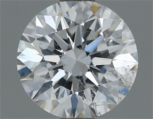 Picture of Natural Diamond 1.03 Carats, Round with Excellent Cut, G Color, SI2 Clarity and Certified by GIA