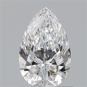 Picture of Natural Diamond 0.80 Carats, Pear with  Cut, D Color, VVS2 Clarity and Certified by GIA