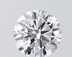Picture of Lab Grown Diamond 1.27 Carats, Round with Ideal Cut, D Color, VS1 Clarity and Certified by IGI