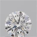 Natural Diamond 0.70 Carats, Round with Excellent Cut, E Color, VVS1 Clarity and Certified by GIA
