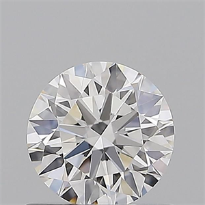 Picture of Natural Diamond 0.70 Carats, Round with Excellent Cut, E Color, VVS1 Clarity and Certified by GIA