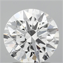 Del inventario de diamantes de laboratorio, 1.72 quilates, Redondo , Color E, claridad VVS2 y certificado IGI