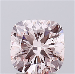 Picture of Lab Grown Diamond 2.00 Carats, CUSHION MODIFIED with  Cut, Fancy Pink Color, VS2 Clarity and Certified by IGI