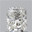 Diamante Natural 1.01 quilates, Del cojín , Color I, claridad VS2 y certificado GIA