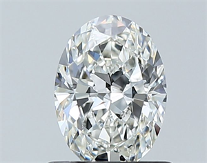 Picture of Natural Diamond 0.76 Carats, Oval with  Cut, G Color, VVS1 Clarity and Certified by GIA