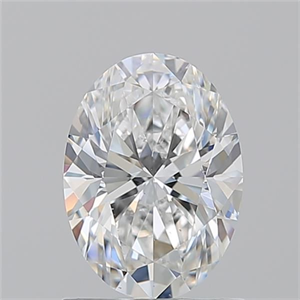 Picture of Natural Diamond 1.20 Carats, Oval with  Cut, E Color, VS2 Clarity and Certified by GIA