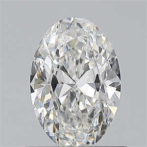 Foto Diamante Natural 0.70 quilates, Ovalado , Color E, claridad VS1 y certificado GIA de