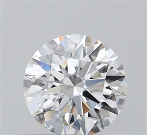 Picture of Natural Diamond 0.43 Carats, Round with Excellent Cut, F Color, SI1 Clarity and Certified by GIA