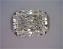 Natural Diamond 0.91 Carats, Radiant with  Cut, I Color, VS2 Clarity and Certified by GIA