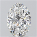 Natural Diamond 1.04 Carats, Oval with  Cut, E Color, VS1 Clarity and Certified by GIA