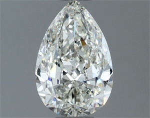 Picture of Natural Diamond 1.00 Carats, Pear with  Cut, H Color, VS1 Clarity and Certified by IGI