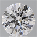 Lab Grown Diamond 4.59 Carats, Round with Ideal Cut, E Color, VS1 Clarity and Certified by IGI