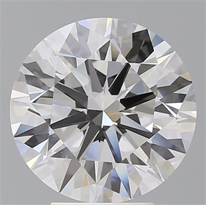 Picture of Lab Grown Diamond 4.59 Carats, Round with Ideal Cut, E Color, VS1 Clarity and Certified by IGI