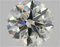 Natural Diamond 3.01 Carats, Round with Excellent Cut, K Color, VS2 Clarity and Certified by GIA