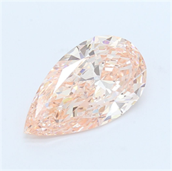 Picture of Lab Grown Diamond 5.00 Carats, Pear with  Cut, Fancy Intense Pink Color, VVS2 Clarity and Certified by IGI