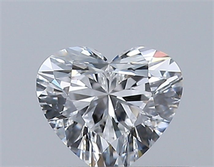 Picture of Natural Diamond 0.30 Carats, Heart with  Cut, E Color, VS2 Clarity and Certified by GIA
