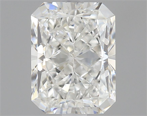 Picture of Natural Diamond 0.70 Carats, Radiant with  Cut, F Color, VVS2 Clarity and Certified by IGI