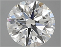 Diamante Natural 0.62 quilates, Redondo , Color G, claridad VS2 y certificado GIA