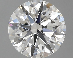 Foto Diamante Natural 0.62 quilates, Redondo , Color G, claridad VS2 y certificado GIA de