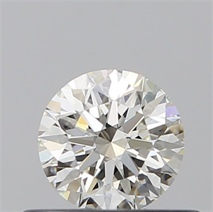 Picture of Natural Diamond 0.43 Carats, Round with Excellent Cut, J Color, VS1 Clarity and Certified by GIA