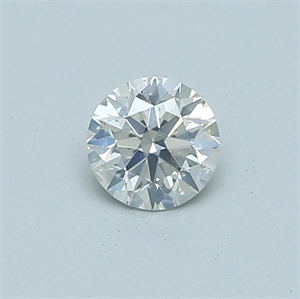 Picture of Natural Diamond 0.42 Carats, Round with Excellent Cut, I Color, SI2 Clarity and Certified by GIA