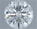 Natural Diamond 5.02 Carats, Round with Excellent Cut, I Color, SI2 Clarity and Certified by GIA