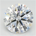 Lab Grown Diamond 3.68 Carats, Round with Ideal Cut, D Color, IF Clarity and Certified by IGI