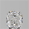 Natural Diamond 1.51 Carats, Cushion with  Cut, E Color, VS2 Clarity and Certified by GIA