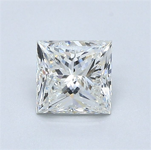 Picture of Natural Diamond 1.50 Carats, Princess with  Cut, H Color, VS1 Clarity and Certified by GIA
