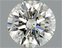 Natural Diamond 0.76 Carats, Round with Excellent Cut, J Color, SI1 Clarity and Certified by GIA