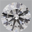 Lab Grown Diamond 6.09 Carats, Round with Ideal Cut, E Color, VVS2 Clarity and Certified by IGI