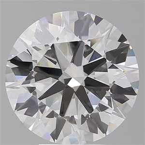Picture of Lab Grown Diamond 6.09 Carats, Round with Ideal Cut, E Color, VVS2 Clarity and Certified by IGI