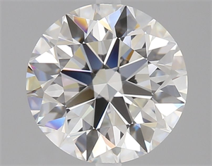 Picture of Natural Diamond 2.51 Carats, Round with Excellent Cut, G Color, IF Clarity and Certified by GIA