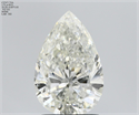 Natural Diamond 1.51 Carats, Pear with  Cut, H Color, I1 Clarity and Certified by IGI
