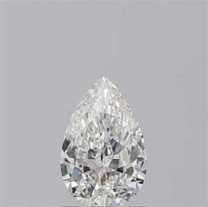 Foto Diamante Natural 0.70 quilates, De pera , Color H, claridad SI1 y certificado GIA de