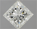 Diamante Natural 0.70 quilates, Princesa , Color I, claridad VS1 y certificado IGI