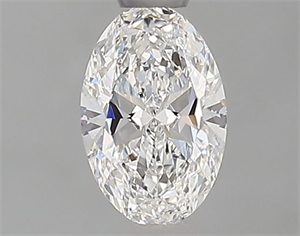Picture of Natural Diamond 0.50 Carats, Oval with  Cut, E Color, VVS1 Clarity and Certified by GIA