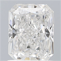 Natural Diamond 1.02 Carats, Radiant with  Cut, D Color, VS1 Clarity and Certified by GIA