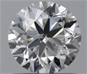 Natural Diamond 0.90 Carats, Round with Very Good Cut, D Color, VS2 Clarity and Certified by IGI