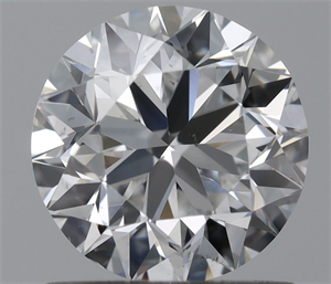 Picture of Natural Diamond 0.90 Carats, Round with Very Good Cut, D Color, VS2 Clarity and Certified by IGI