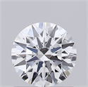 Lab Grown Diamond 0.71 Carats, Round with Ideal Cut, D Color, VVS1 Clarity and Certified by IGI