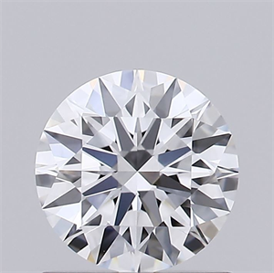 Picture of Lab Grown Diamond 0.71 Carats, Round with Ideal Cut, D Color, VVS1 Clarity and Certified by IGI