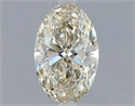 Diamante Natural 0.70 quilates, Ovalado , Color L, claridad VS2 y certificado GIA