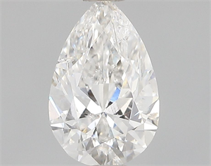 Picture of Natural Diamond 0.50 Carats, Pear with  Cut, F Color, I1 Clarity and Certified by GIA