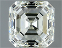 Natural Diamond 1.01 Carats, Asscher with  Cut, L Color, VVS1 Clarity and Certified by IGI