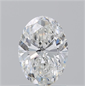 Diamante Natural 1.20 quilates, Ovalado , Color F, claridad SI1 y certificado GIA